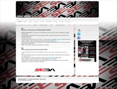 Web : nouveau blog Seba