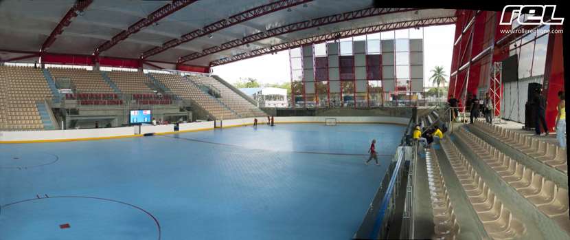 La toute nouvelle arène de hockey à Cali (Colombie)