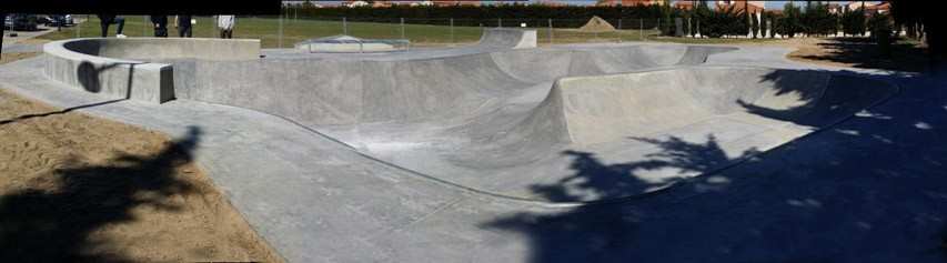 Un nouveau skatepark en béton à Torreilles (66)
