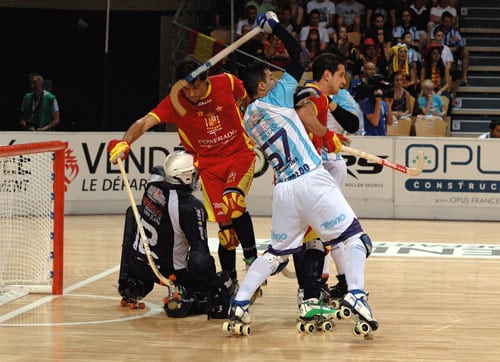 Argentine Espagne Championnat monde rink hockey 2015