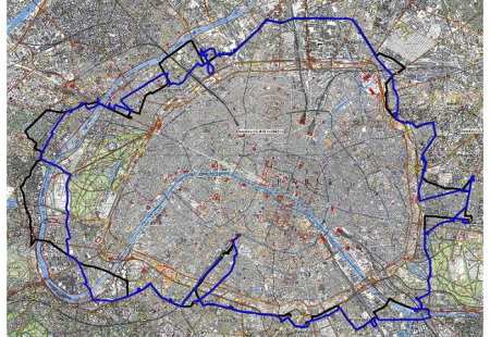 Randonnée roller 2007 des mairies limitrophes de Paris (75)