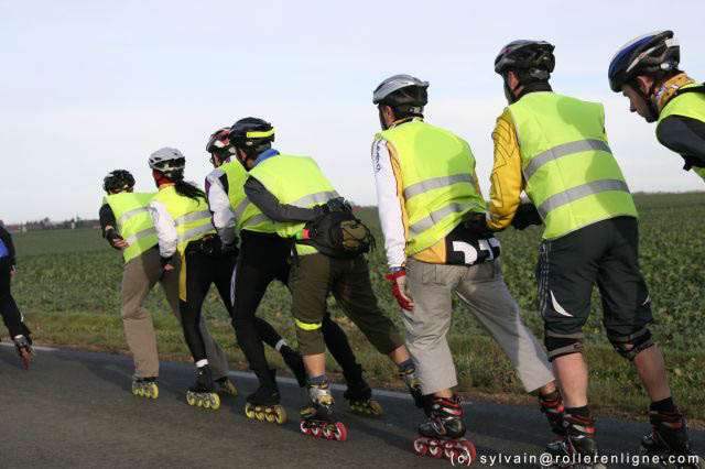 Téléthon roller de Paris à Chartres