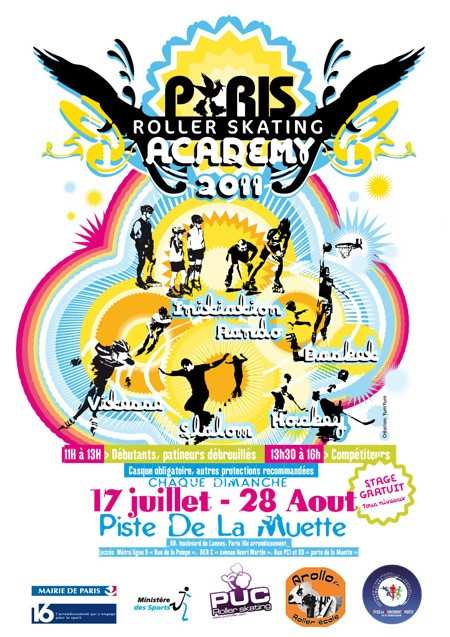 Stage de roller 2011 gratuit sur Paris (75)