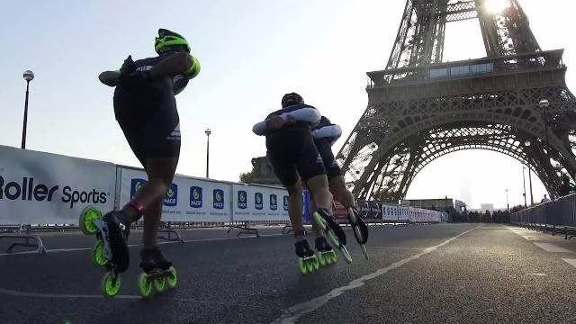 Le Paris Rollers Marathon 2017 avec la formation Rollerblade