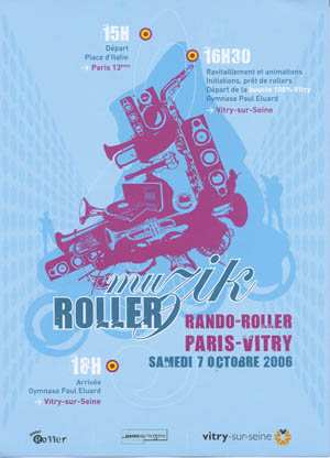 Randonnée roller de Paris à Vitry 2006 en Automne (94)