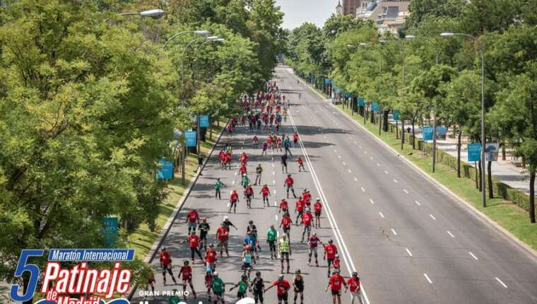 Le marathon roller de Madrid 2018 en vidéo (Espagne)