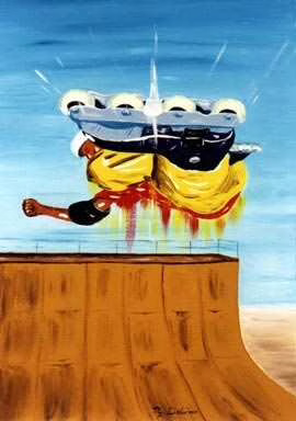 Web : Pascal Jean Delorme, artiste la de glisse