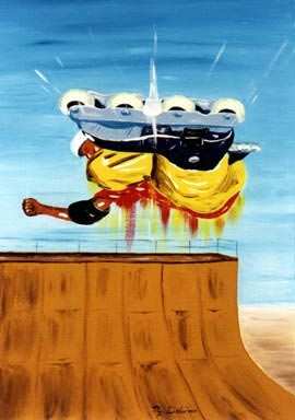 Web : Pascal Jean Delorme, artiste la de glisse