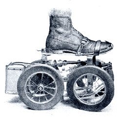 Le patin à moteur de Constantini
