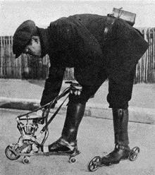 Le patin à moteur de Mercier