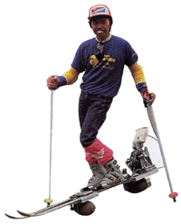 Des skis à moteur