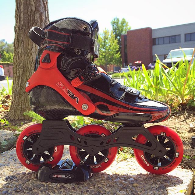 patin speed slalom 3x110mm alexandre claris