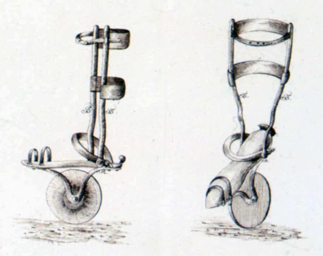 Le patin de Wessely en 1927