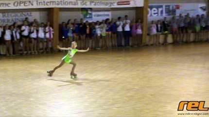Gina Vesper (Germany) free program at 2012 International Open of Hettange- Grande (France)