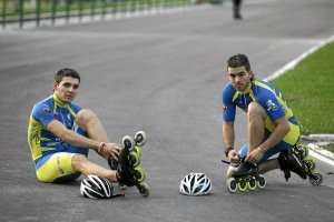Sélection d&rsquo;Espagne de patinage de vitesse pour le championnat du Monde 2012 en Italie