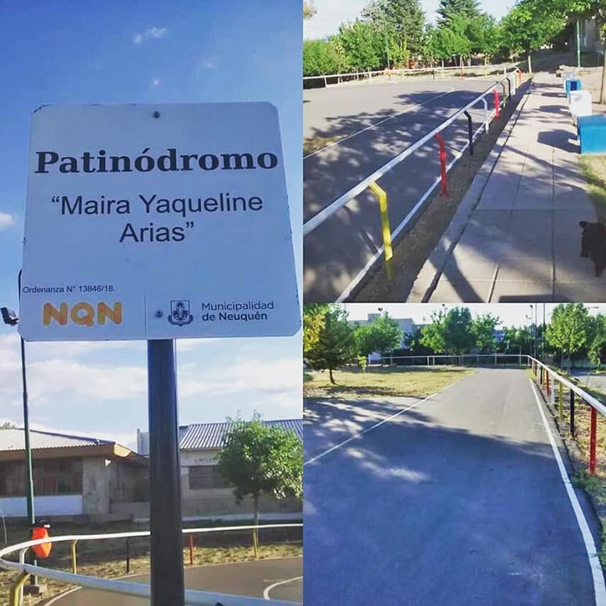 Neuquén rebaptise son patinodrome au nom de Maira Yaqueline Arias (Argentine)