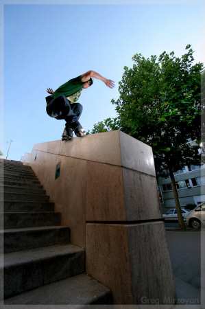 Photo : Patrick Francisco en acid à la BNF