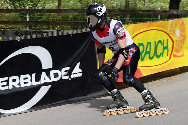 Harry Perna en action