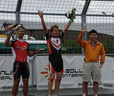 Philippe Coussy, vainqueur des 24 heures de Montréal