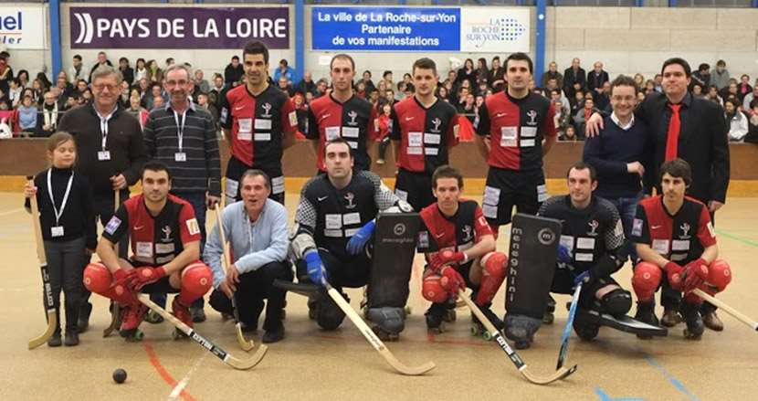 L'équipe de rink-hockey de la Vendéenne