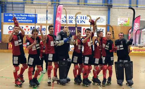 L'équipe de rink-hockey de la Vendéenne