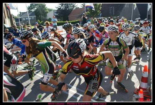 photo kevin lesueur depart course fond grand prix flandres 2012