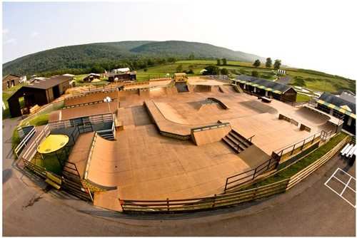 Photo du skatepark de Woodward Europe