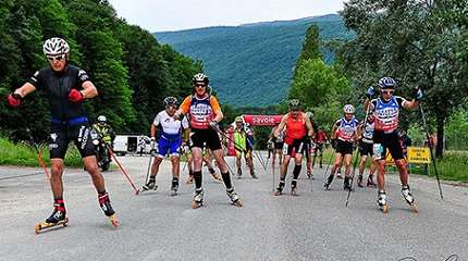Les temps forts de la saison 2018 de ski-roues en France