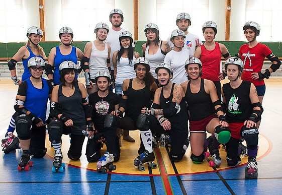 photo team france roller derby 2011