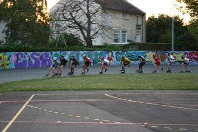 La piste de roller course de Brétigny-sur-Orge (91)