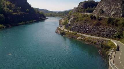 Spot : la piste cyclable du Belley (01)
