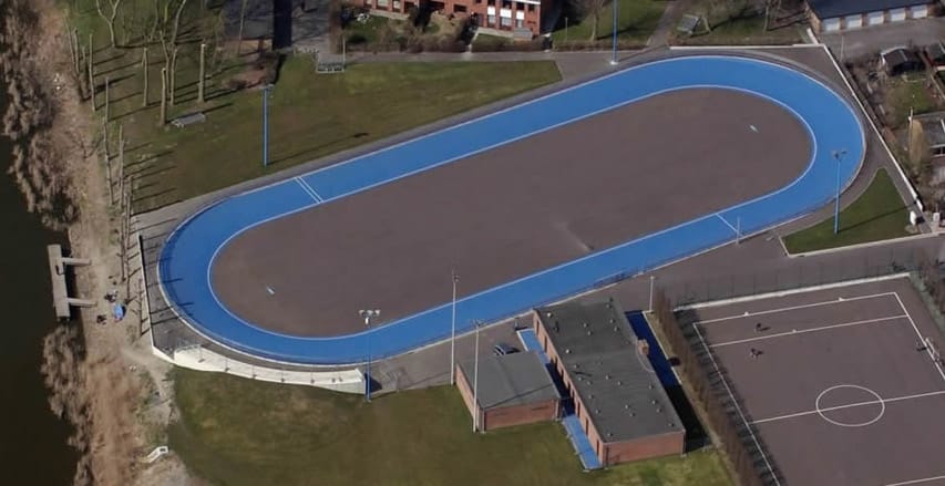 La piste de roller de Zanvoorde