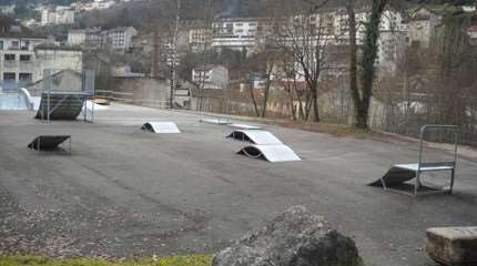 Spot : le skatepark de Saint-Claude (39)