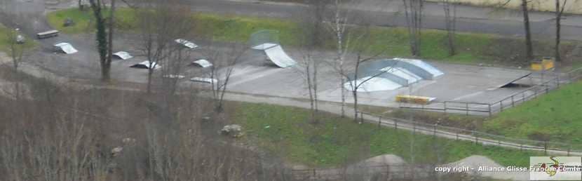 Spot : Le skatepark de Saint-Claude (39)