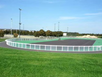 La piste de roller course de la Poterie à Rennes (35)
