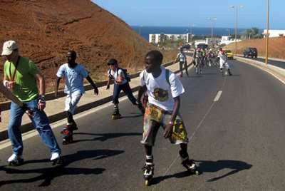 planet roller vous emmene dakar 2010