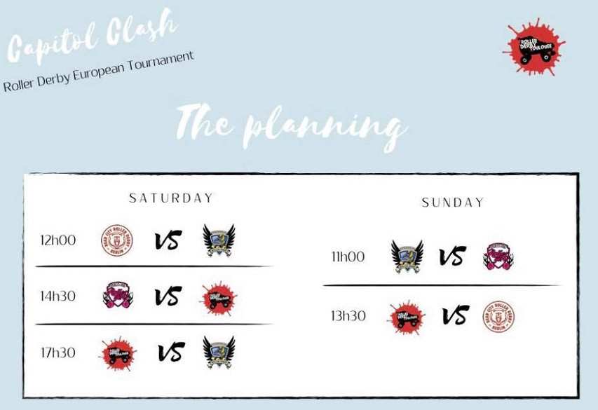 Roller Derby &#8211; le Capitol Clash 2018 en direct de Toulouse