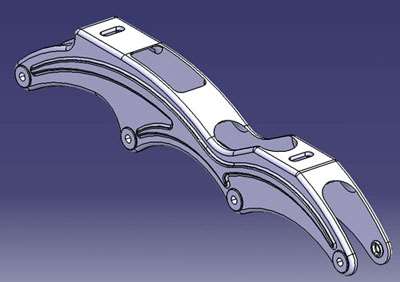 Design d'une platine EOSkates en carbone