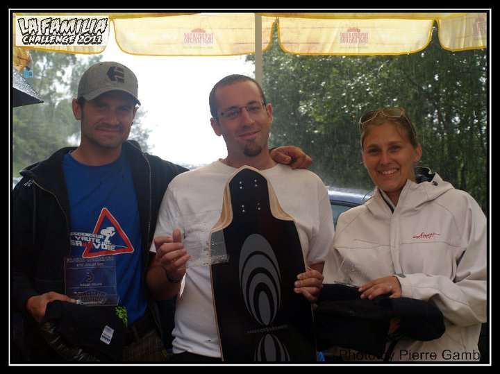 Le podium du Familia Challenge 2011