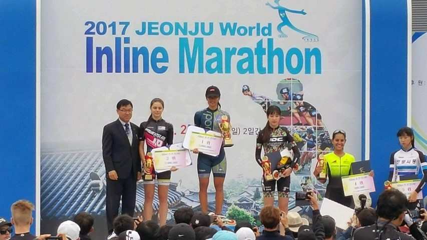 Principaux résultats du Marathon Roller de Jeonju 2017 (Corée du Sud)