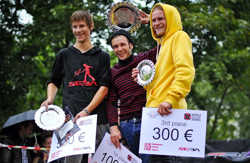 Podium hommes WSX Moscou