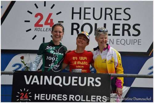 24 Heures du Mans Roller Solo de Catherine Exibard