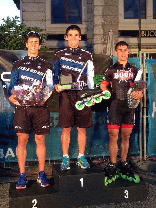 podium swiss inline cup bienne 2014