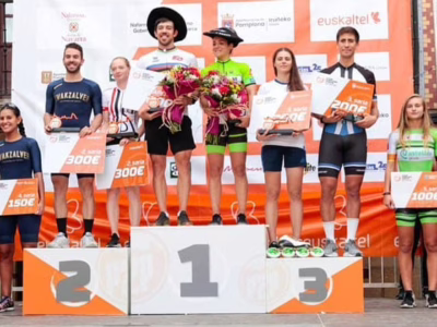 Nolan Beddiaf réalise le doublé au Marathon roller de Pampelune – Puente-la-Reina 2019 (Espagne)