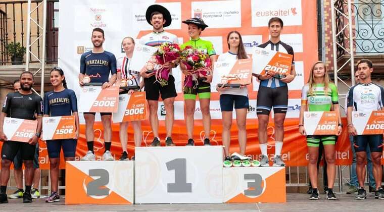 Nolan Beddiaf réalise le doublé au Marathon roller de Pampelune – Puente-la-Reina 2019 (Espagne)