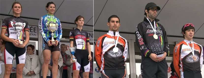 Les podiums de Vendée Roller Marathon 2012