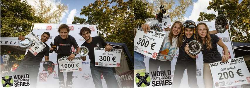 7ème étape des World Skate Cross Series à Moscou (RUS)