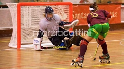 Interview : Flora Michoud-Godard, gardienne de rink hockey