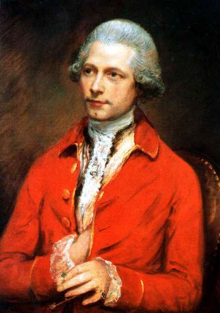 portrait john joseph merlin par thomas Gainsborough