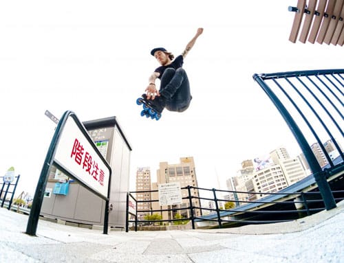 Maxime Genoud à Hiroshima (Japon)